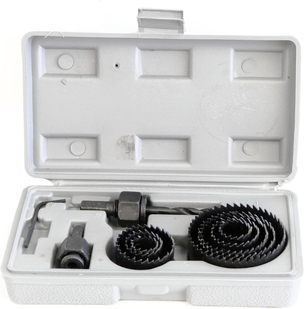 12 PCS HOLESAW SET RED ELEPHANT