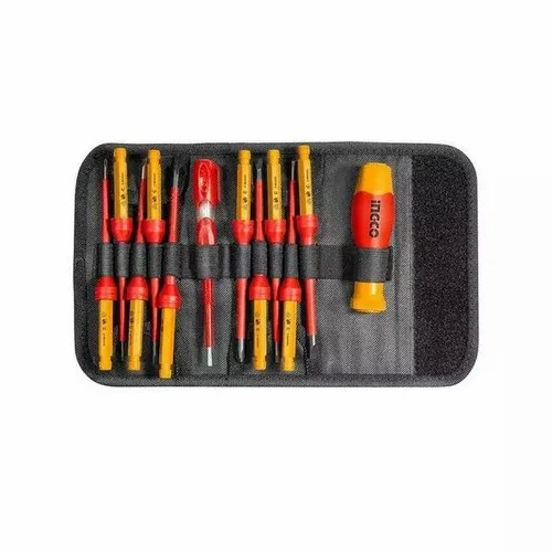 12 PCS INSULATED SCREWDRIVER SET INGCO (HKISD1201)
