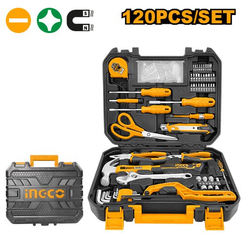 120 PCS HAND TOOLS SET INGCO (HKTHP21201)