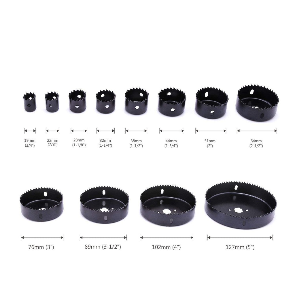 16PCS HOLESAW SET XCEL FAST