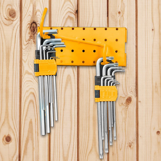 18 PCS HEX KEY &TOXY KEY SET INGCO (HHKSET0181)