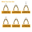 6 PCS MINI PLIERS SET INGCO (HMPS06115)