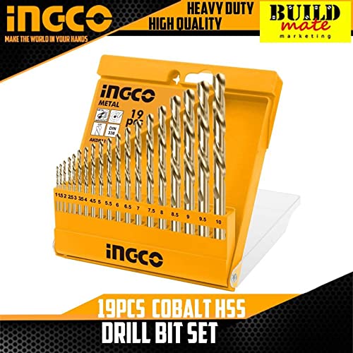 19 PCS HSS TWIST DRILL BITS SET (AKDB1195)