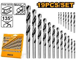 19 PCS HSS TWIST DRILL BITS SET (AKDB1195)