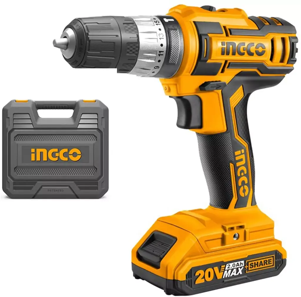 2 PCS CORDLESS IMPACT DRILL 20V (COSLI231003)