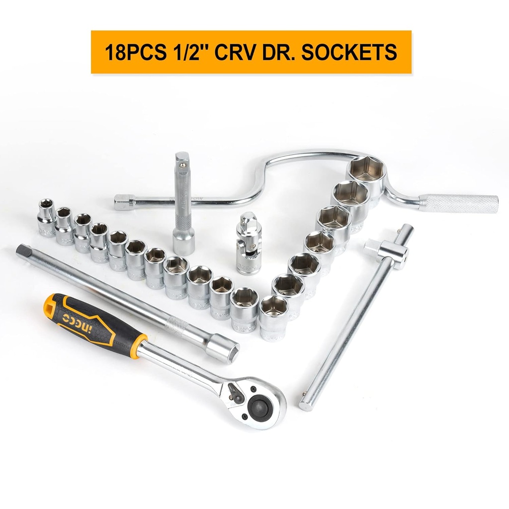 24 PCS 1/2" SOCKET SET ( HKTS0243)