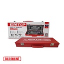 24 PCS 1/2" SOCKET SET EMTOP (ESKT12243)