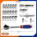 24 PCS 1/2" SOCKET SET WADFOW (WST2L24)