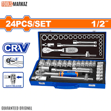 24 PCS 1/2" SOCKET SET WADFOW (WST2L24)