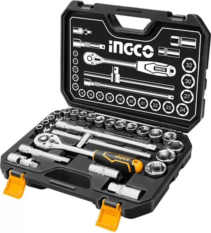 25PCS 1/2 SOCKET SET (HKTS12251)