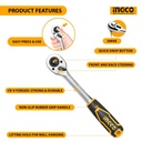 27 PCS 1/4 SOCKET SET INGCO (HKTS14271)