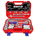 28 PCS 1/2" SOCKET SET EMTOP (ESKT12281)