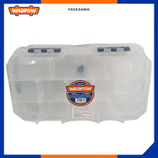 3 PCS TRANSPARENT ORGANIZERS SET WADFOW (WTB8343)