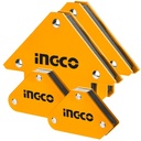 4 PCS MAGNETIC WELDING HOLDER SET INGCO (AMWH4062)