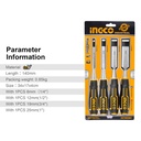 4 PCS WOOD CHISEL SET INGCO (HKTWC0401)
