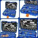 45PCS 1/4 SOCKET SET WADFOW (WST4D45)