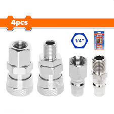 4PCS AIR COUPLER & PLUG SET WADFOW (WQP4673)