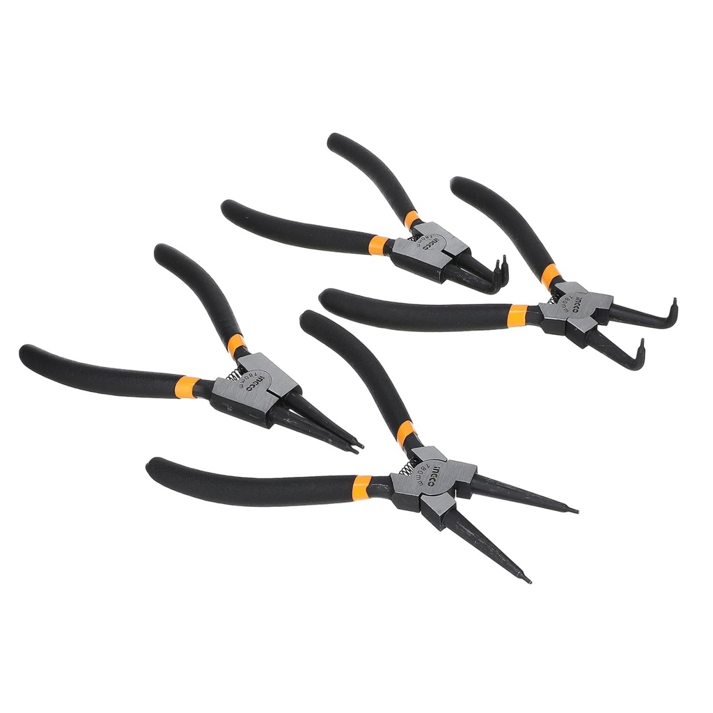 4PCS CIRCLIP PLIERS SET INGCO (HCCPS01180)