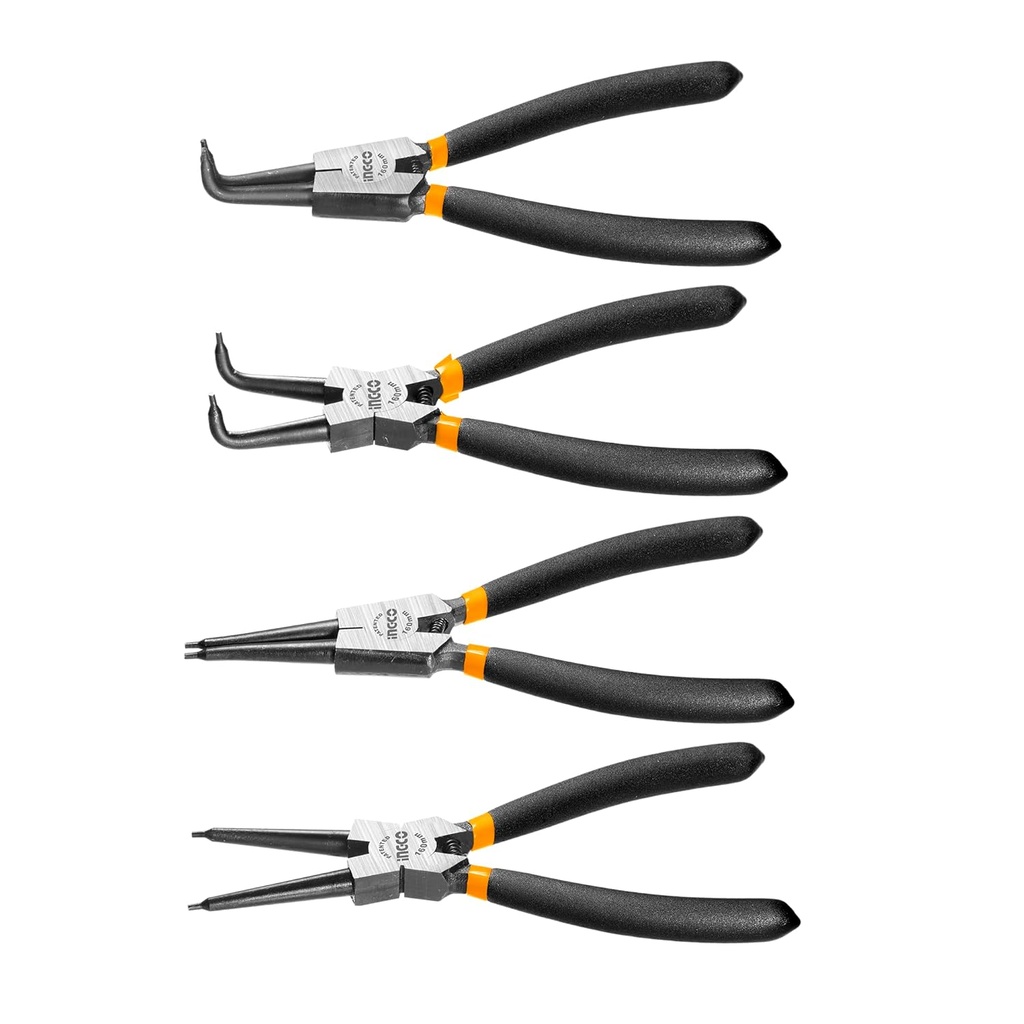 4PCS CIRCLIP PLIERS SET INGCO (HCCPS01180)