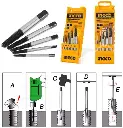 5 PCS SCREW EXTRACTOR SET (ASE008)