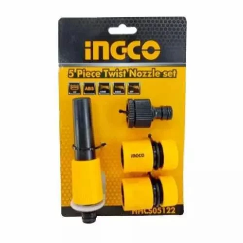 5 PCS TWIST NOZZLE SET INGCO (HHCS05122)