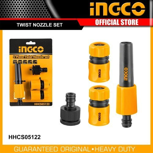 5 PCS TWIST NOZZLE SET INGCO (HHCS05122)