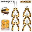 6 PCS MINI PLIERS SET INGCO (HMPS06115)