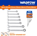 7 PCS RATCHET SPANNER SET WADFOW (WSP4207)