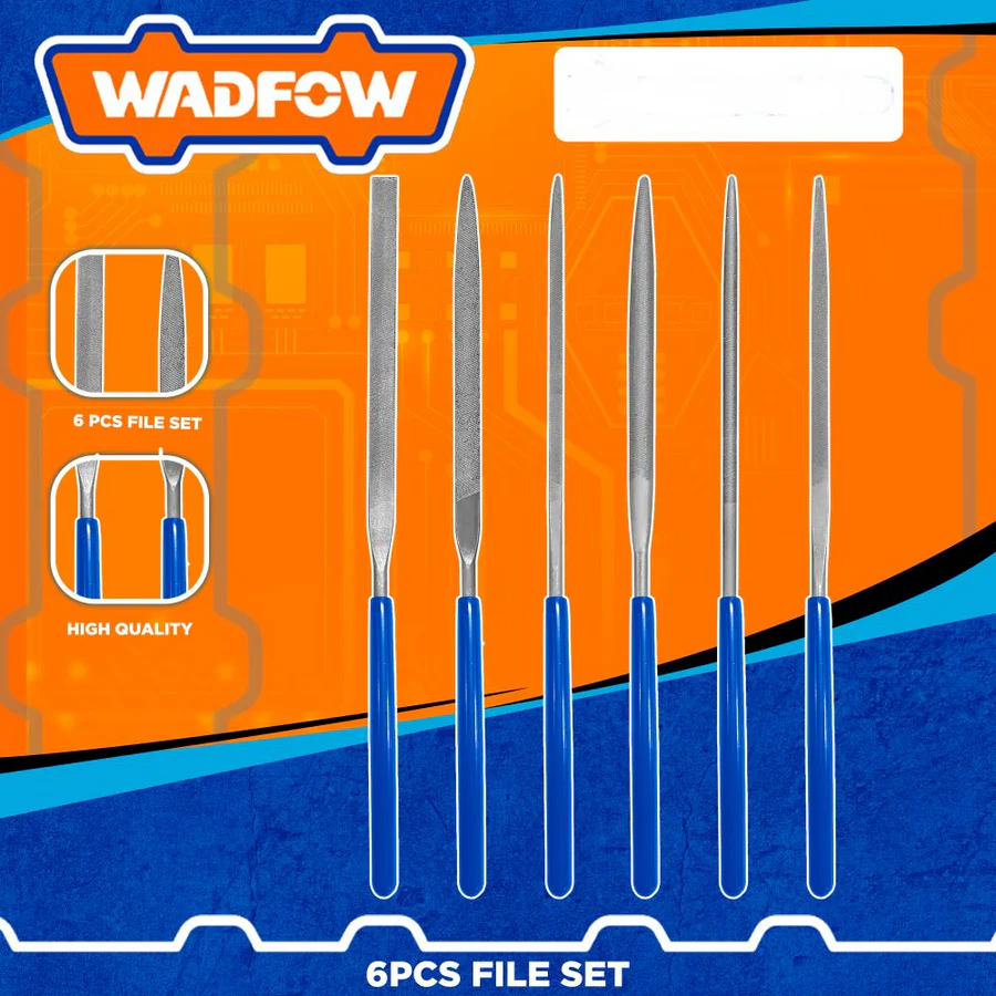 6PCS FILE SET WADFOW (WSF1606)