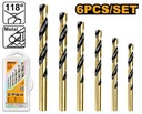 6PCS HSS TWIST DRILL BITS SET- (AKDB1065)