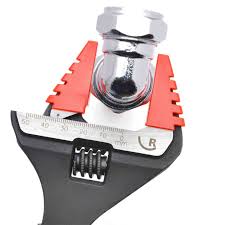 ADJUSTABLE  WRENCH WIDE JAW 8" R/B (70460R)