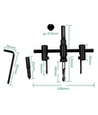 ADJUSTABLE CIRCLE HOLE CUTTER 200MM LASERLINE