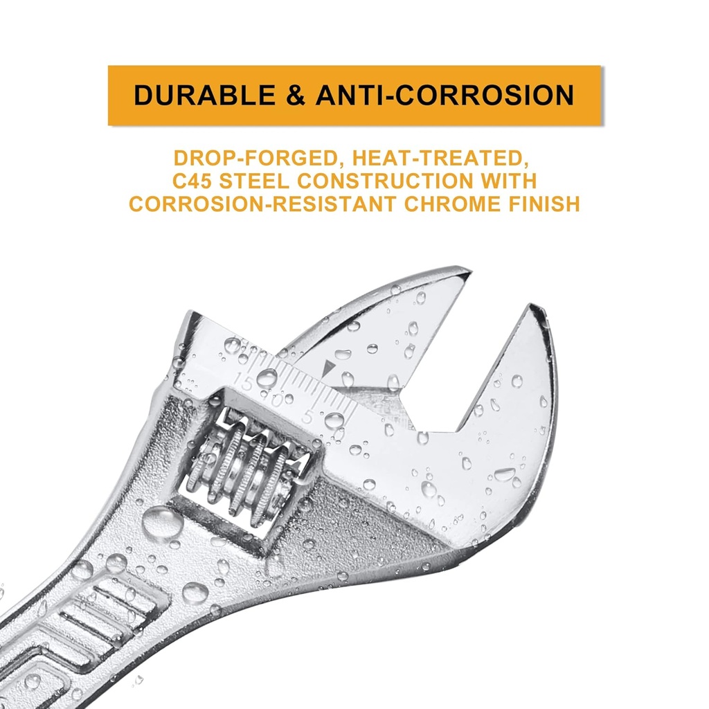 ADJUSTABLE WRENCH 12" INGCO (HADW131122)