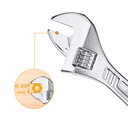 ADJUSTABLE WRENCH 12" INGCO (HADW131122)