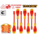 7PCS INSULATED NUT SCREW SET INGCO (HKISD0701)HKISD0701