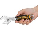 ADJUSTABLE WRENCH 6" GRIP INGCO (HADW131068)