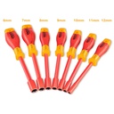 7PCS INSULATED NUT SCREW SET INGCO (HKISD0701)