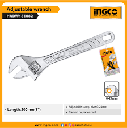 ADJUSTABLE WRENCH 8" INGCO (HADW131082)