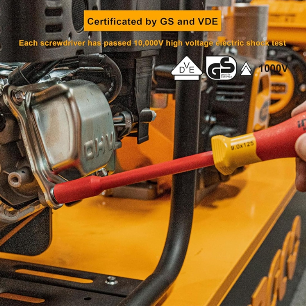 7PCS INSULATED NUT SCREW SET INGCO (HKISD0701)