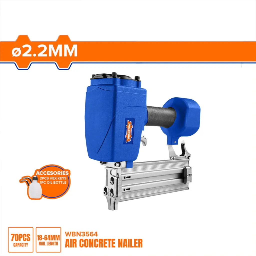 AIR CONCRETE NAILER 02.2MM WADFOW (WBN3564)