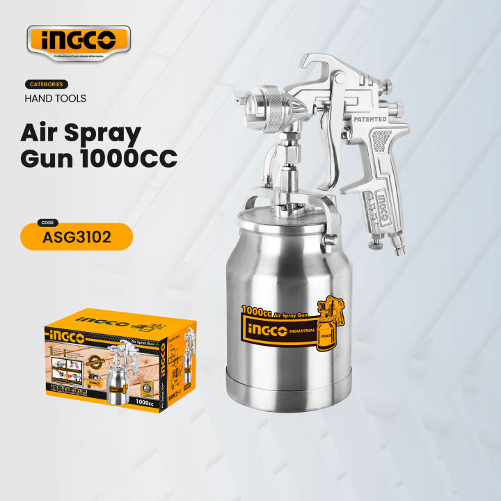 AIR SPRAY GUN 1000CC INGCO (ASG3102)