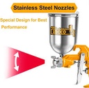AIR SPRAY GUN 400CC INGCO (ASG4042)