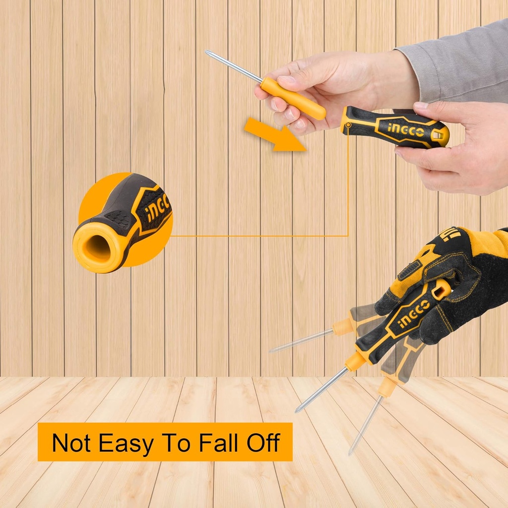 8 IN 1 SCREWDRIVER SET  INGCO (AKISD0901)