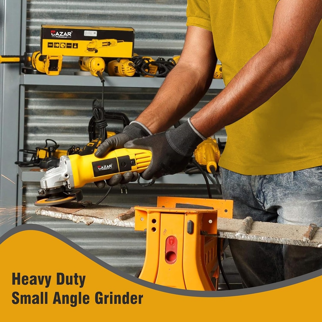 ANGLE GRINDER 100MM 4" CAZAR (DW801)