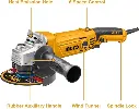 ANGLE GRINDER 1010W 125MM INGCO (AG10108-5)