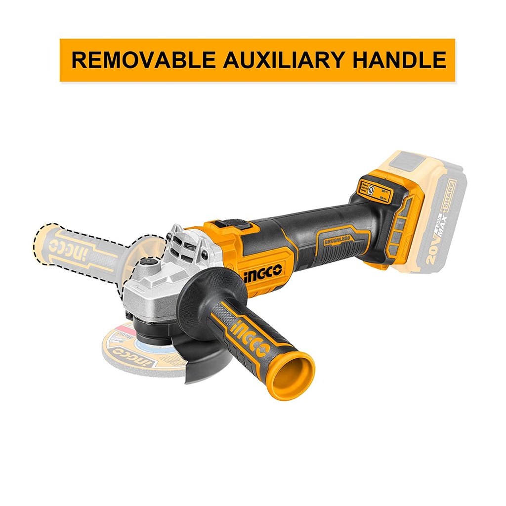 ANGLE GRINDER LITHIUM-ION INGCO (CAGLI1001)