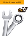 8 PCS RATCHET SPANNER SET 8-19MM HKSPAR1082