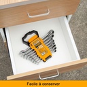 8 PCS RATCHET SPANNER SET 8-19MM HKSPAR1082