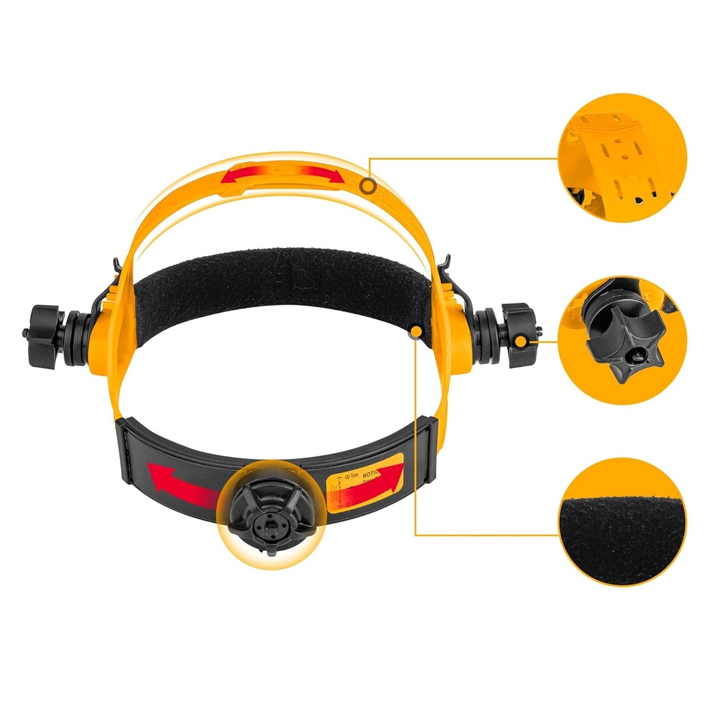 AUTO DARKENING WELDING HELMET INGCO (AHM008)