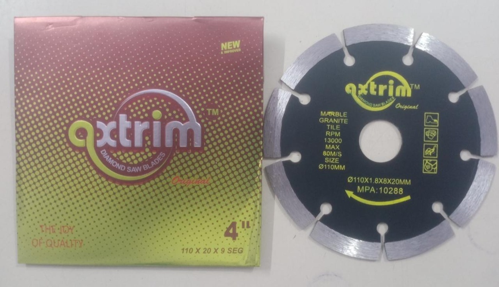 AXTRIM CUTTING BLADE 4"